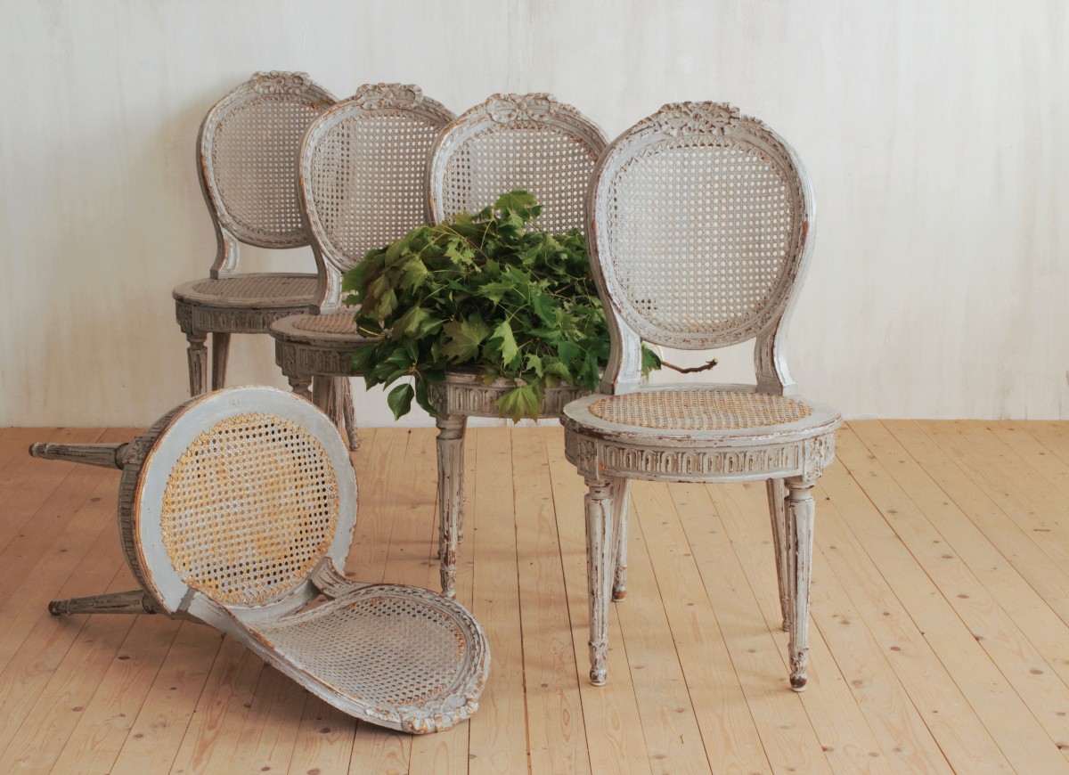 Napoleon 3 Chair Series Of 5