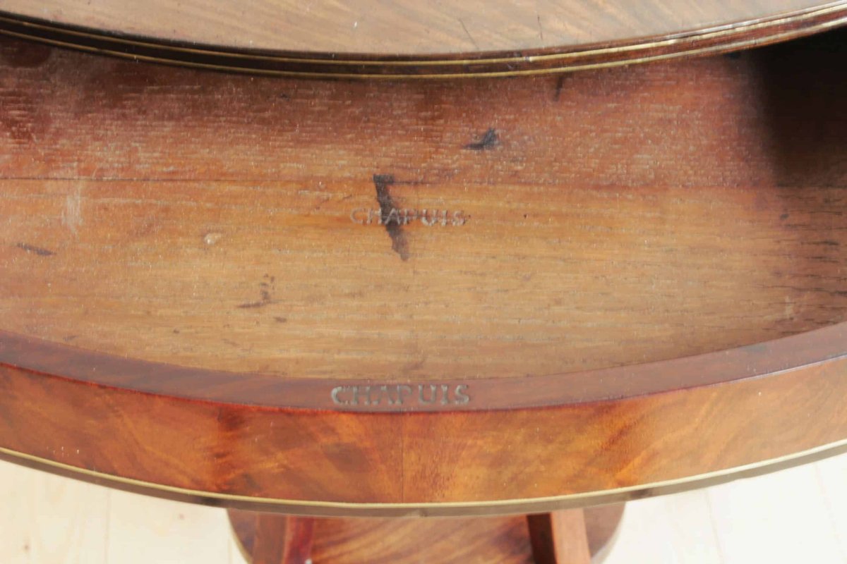 Table d'appoint signée Chapuis-photo-4