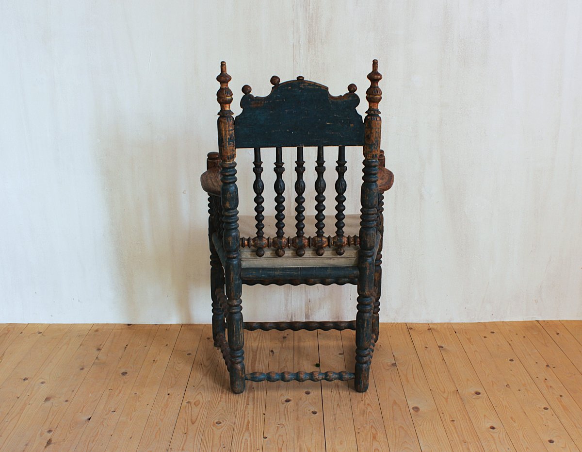 Paire de fauteuils de mariés-photo-3