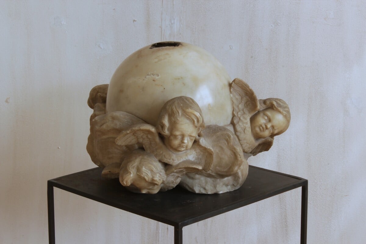 Marble Sculpture Of Angels