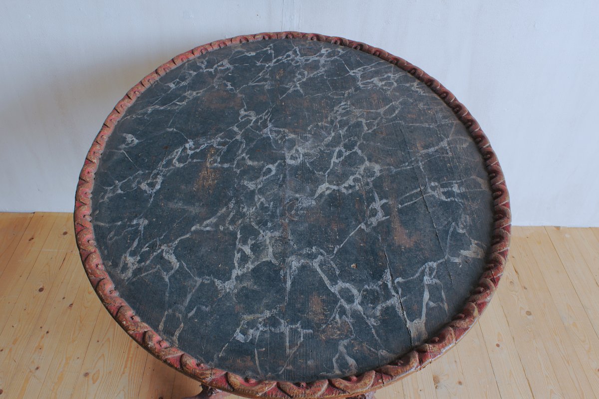 Baroque Pedestal Table-photo-1