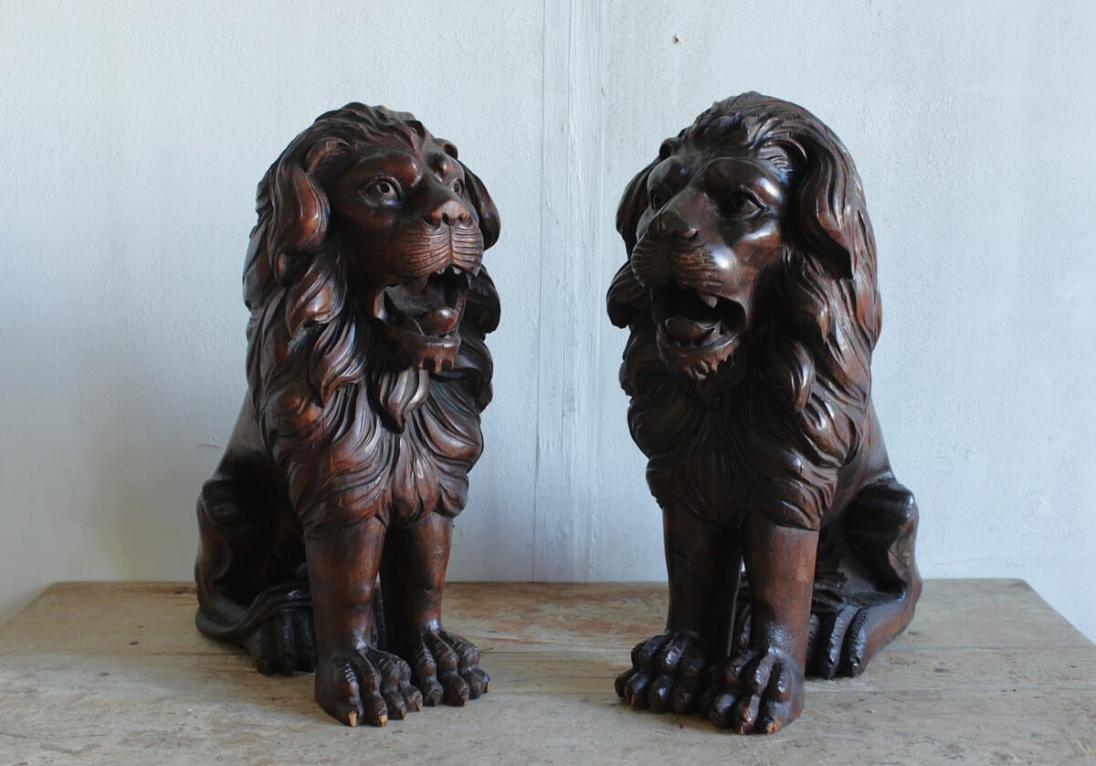 Pair Of Lions