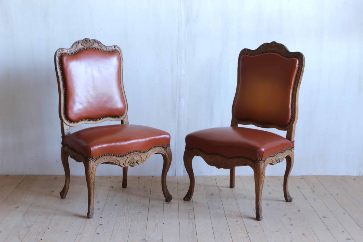 Paire de chaises regence