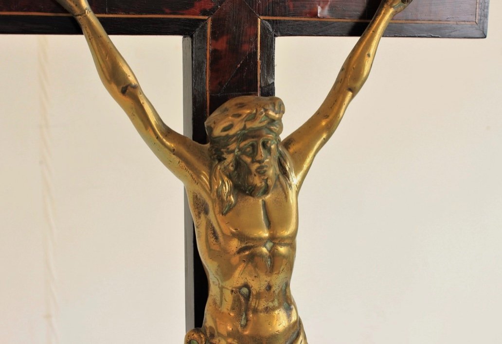 Bronze Christ From 19th Century -photo-4