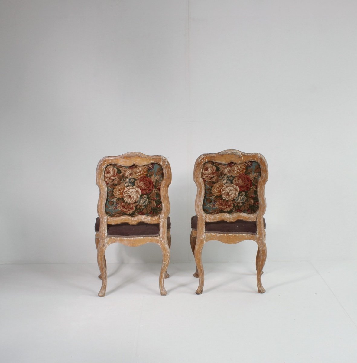 Series Of 4 Period Rococo Chairs-photo-1