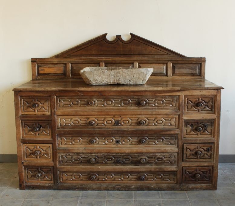 17th Century Basque Sacristy Furniture