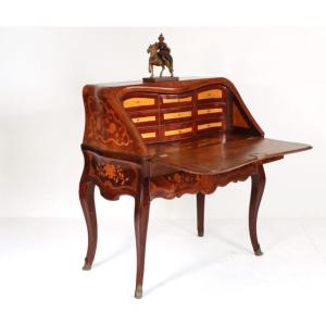 Secretary Louis XV In Marquetry.