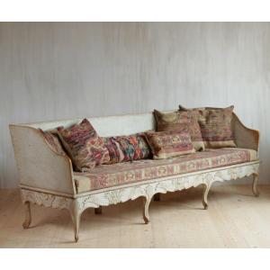 Swedish Period Rococo Sofa