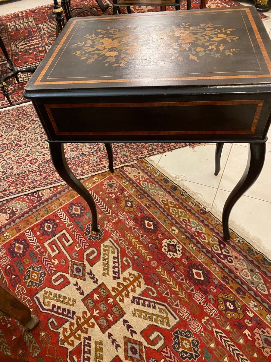 Small Work Table Napoleon III Period-photo-3