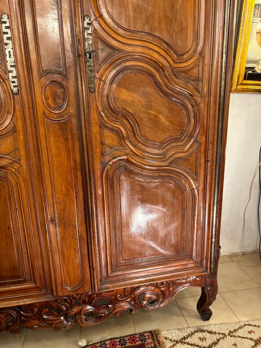 TRÈS BELLE ARMOIRE PROVENÇALE ÉPOQUE 18IEME-photo-7