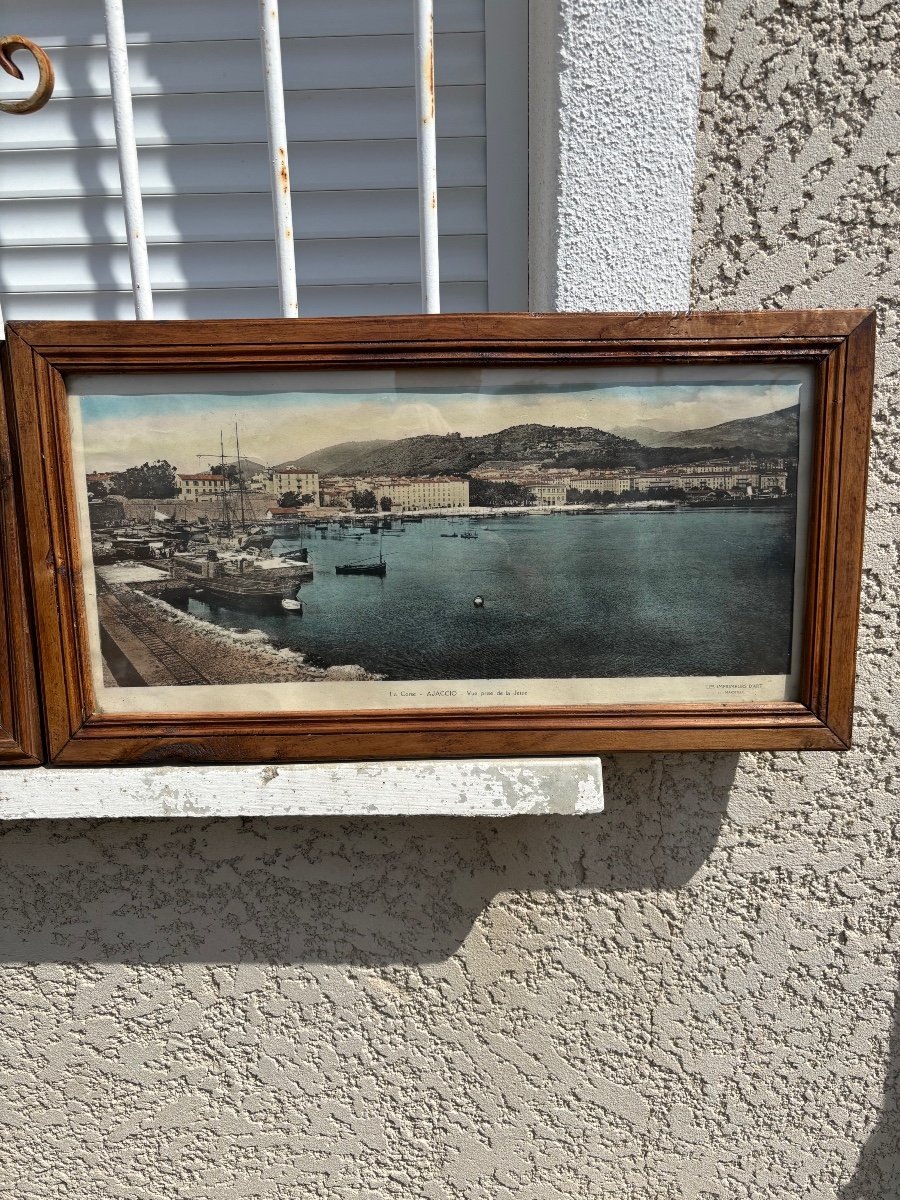Corse Vue De La Jetée De Bastia Et Ajaccio -photo-2