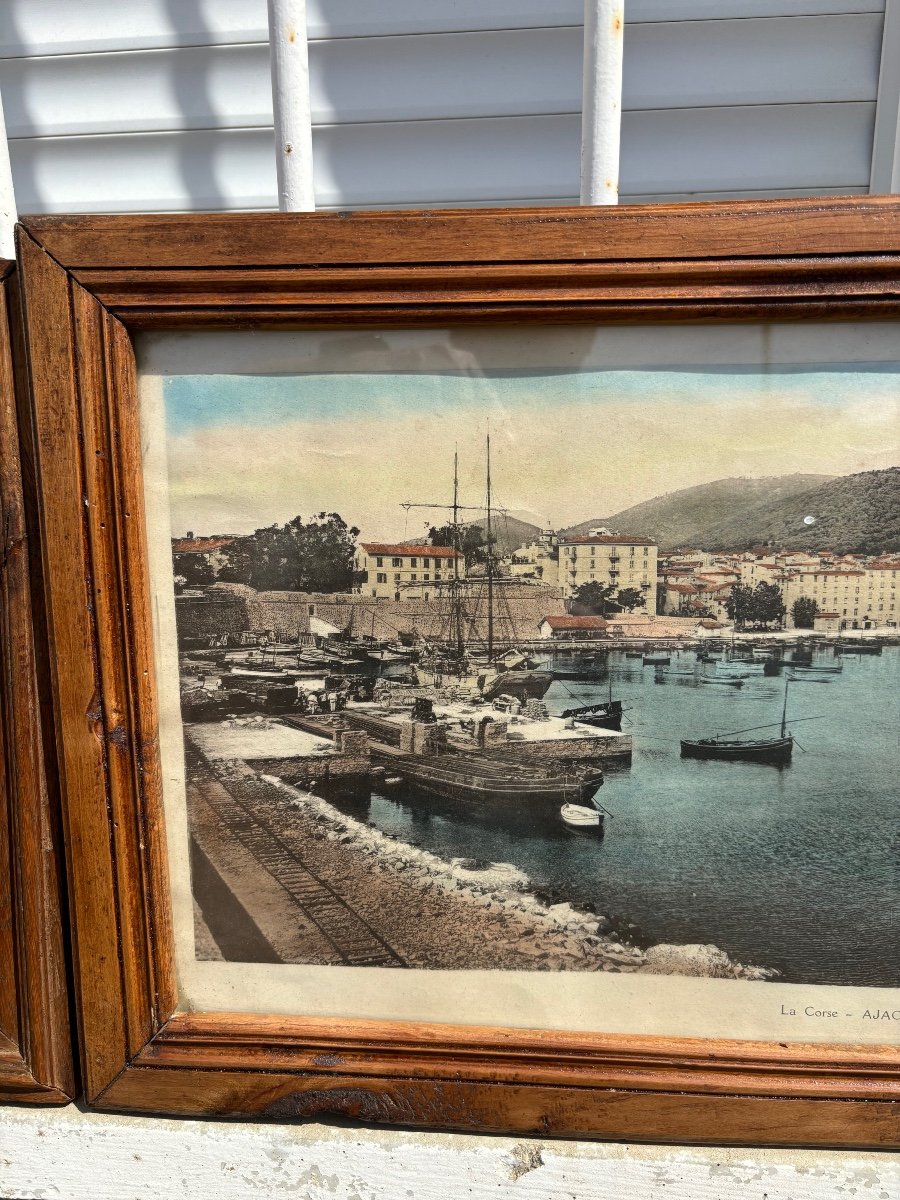 Corse Vue De La Jetée De Bastia Et Ajaccio -photo-4