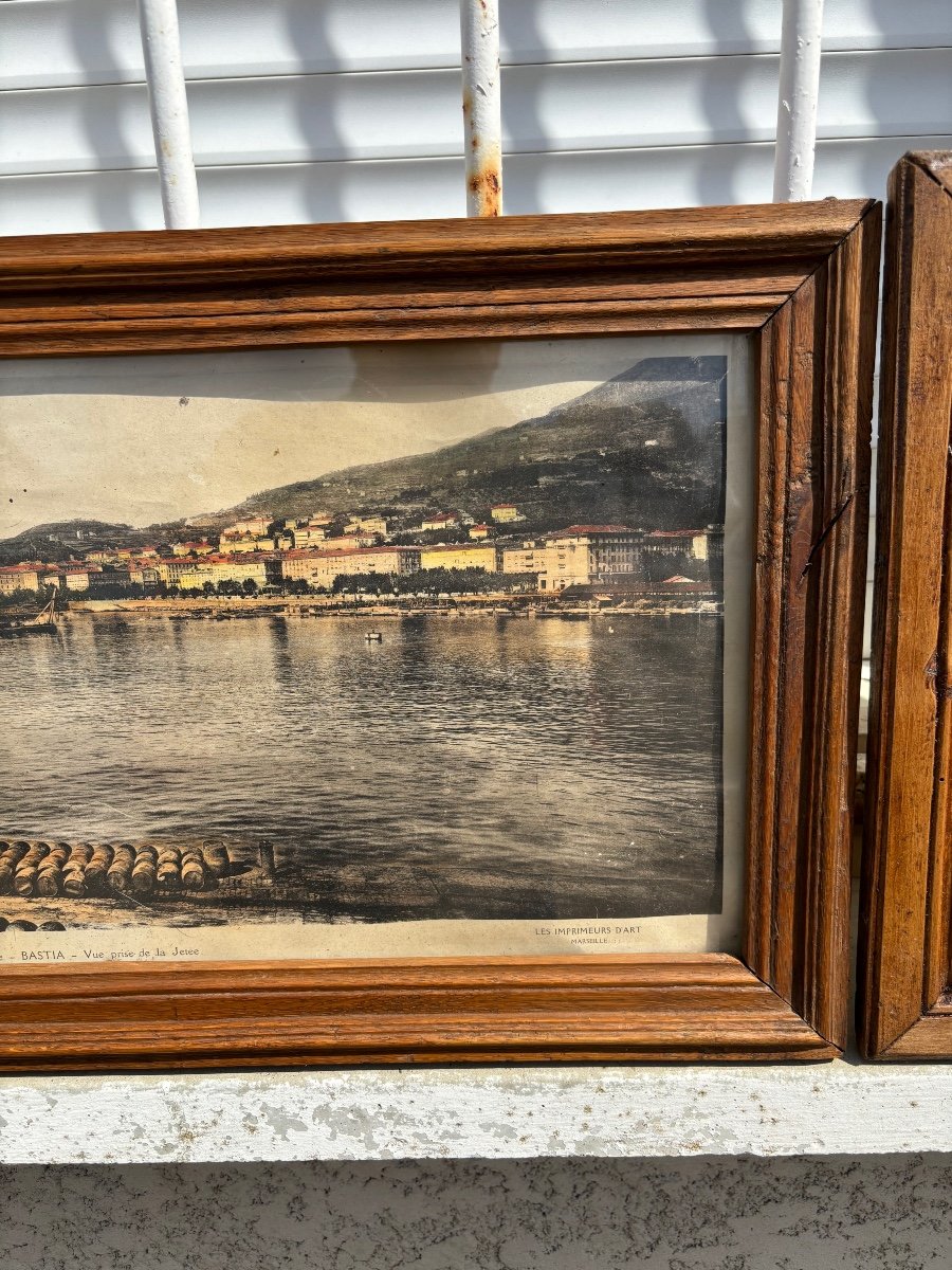 Corse Vue De La Jetée De Bastia Et Ajaccio -photo-5