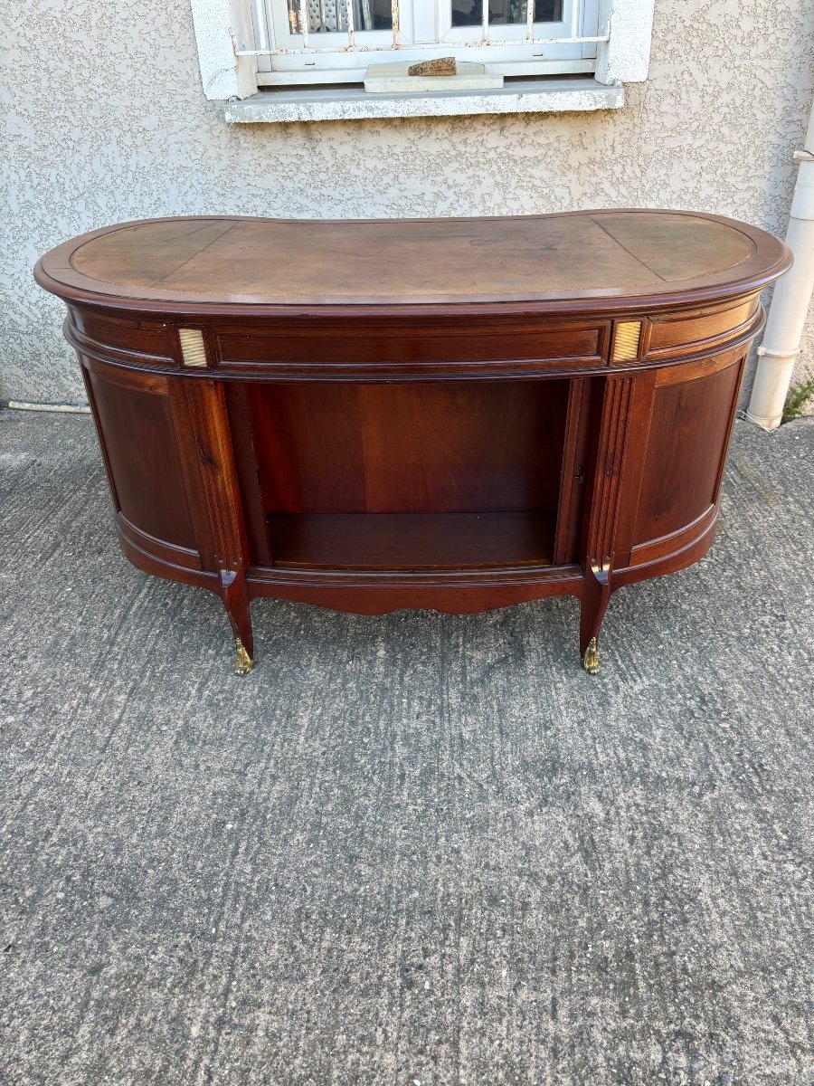 BUREAU ROGNON EN ACAJOU ÉPOQUE XIX SIÈCLE -photo-4