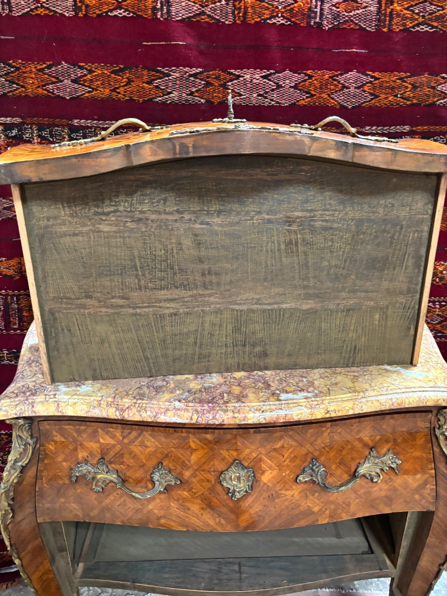 Louis XV Style Chest Of Drawers-photo-4