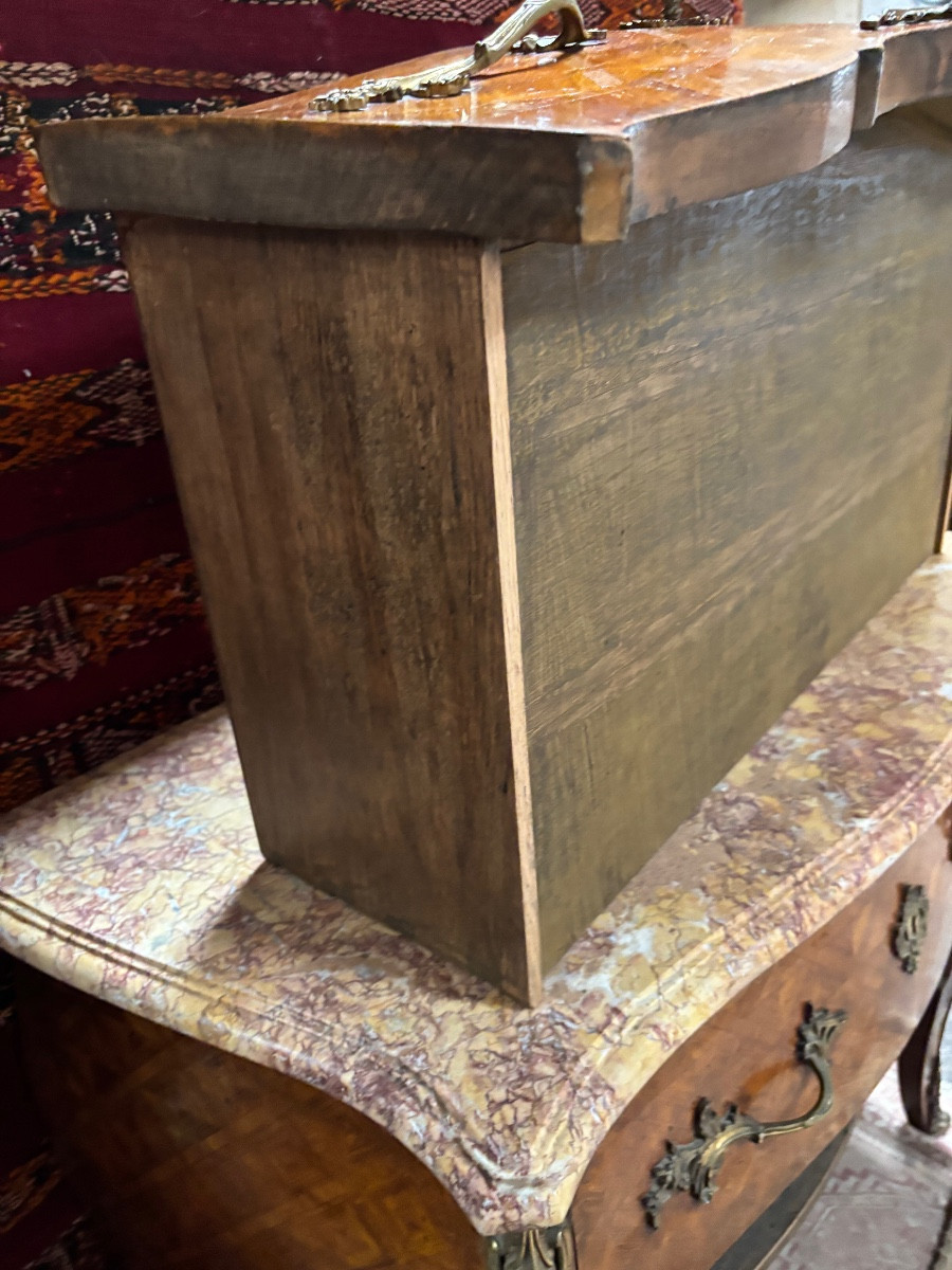 Louis XV Style Chest Of Drawers-photo-5