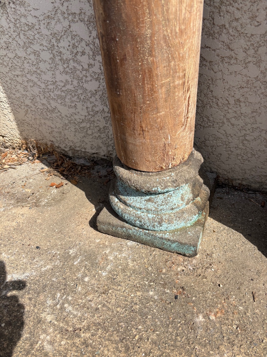 PAIRE DE COLONNES EMPIRE -photo-3