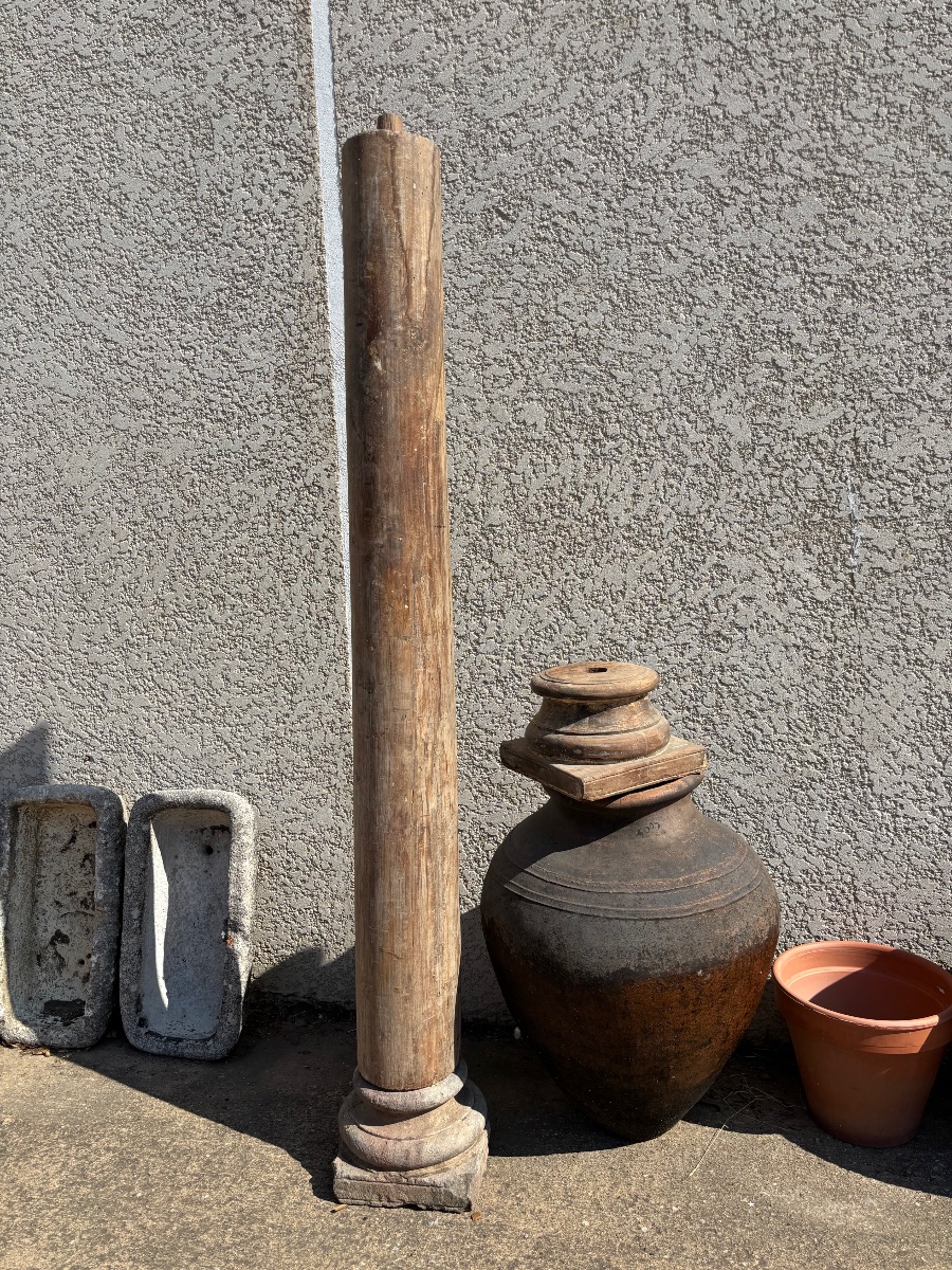 PAIRE DE COLONNES EMPIRE -photo-8