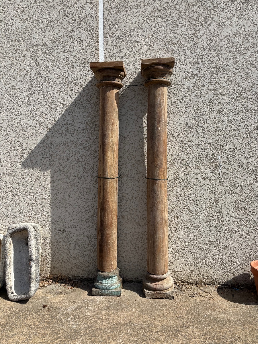PAIRE DE COLONNES EMPIRE 