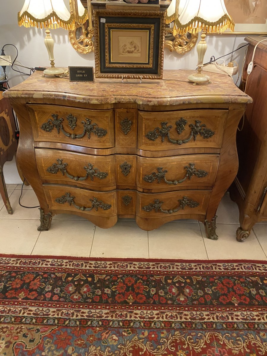 Louis XV Style Commode GalbÉÉ