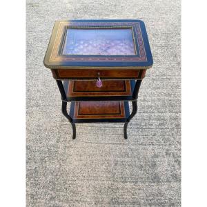 Small Showcase Table Napoleon III Period