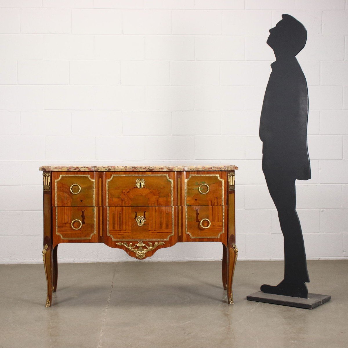 Neoclassical Chest Of Drawers Maple France XVIII Century-photo-2