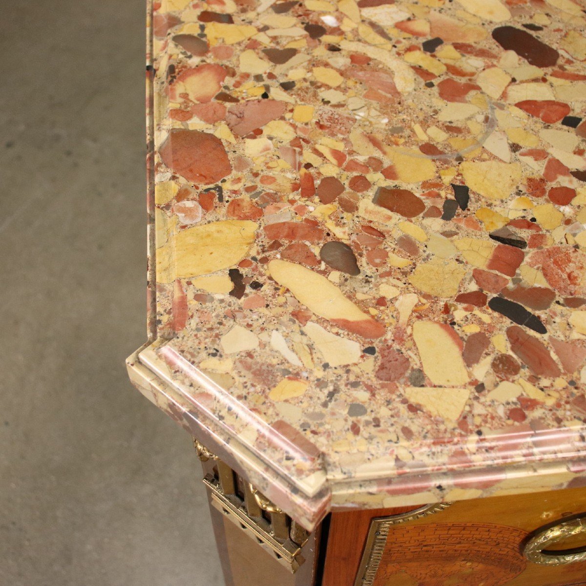 Neoclassical Chest Of Drawers Maple France XVIII Century-photo-4