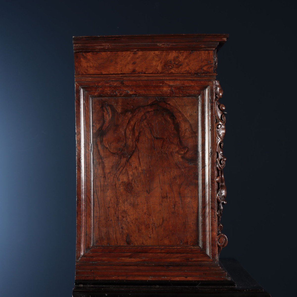 Cabinet Noyer Italie XVI-xvii Siècle-photo-7