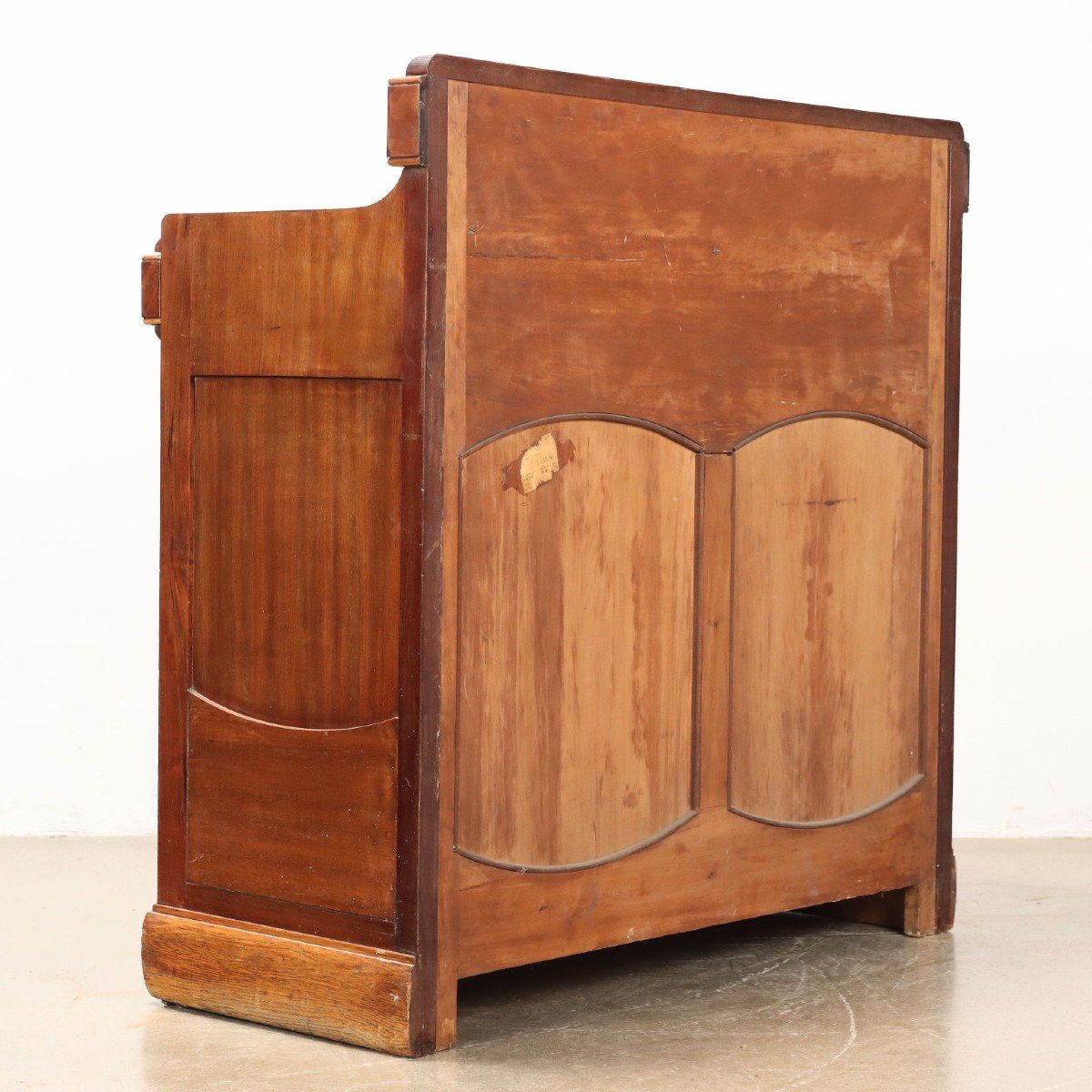 Antique Art Nouveau Cupboard Fabbrica Italiana Dei Mobili Mahogany 900-photo-6