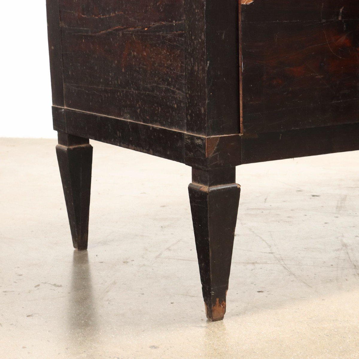 Paire De Commodes Italie Dernier Quart Du XVIIIe Siècle-photo-4