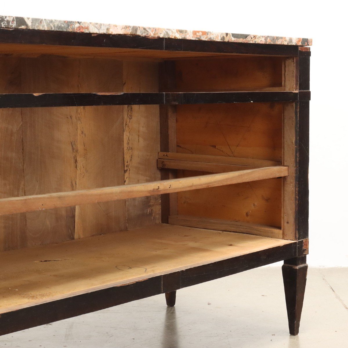 Paire De Commodes Italie Dernier Quart Du XVIIIe Siècle-photo-5