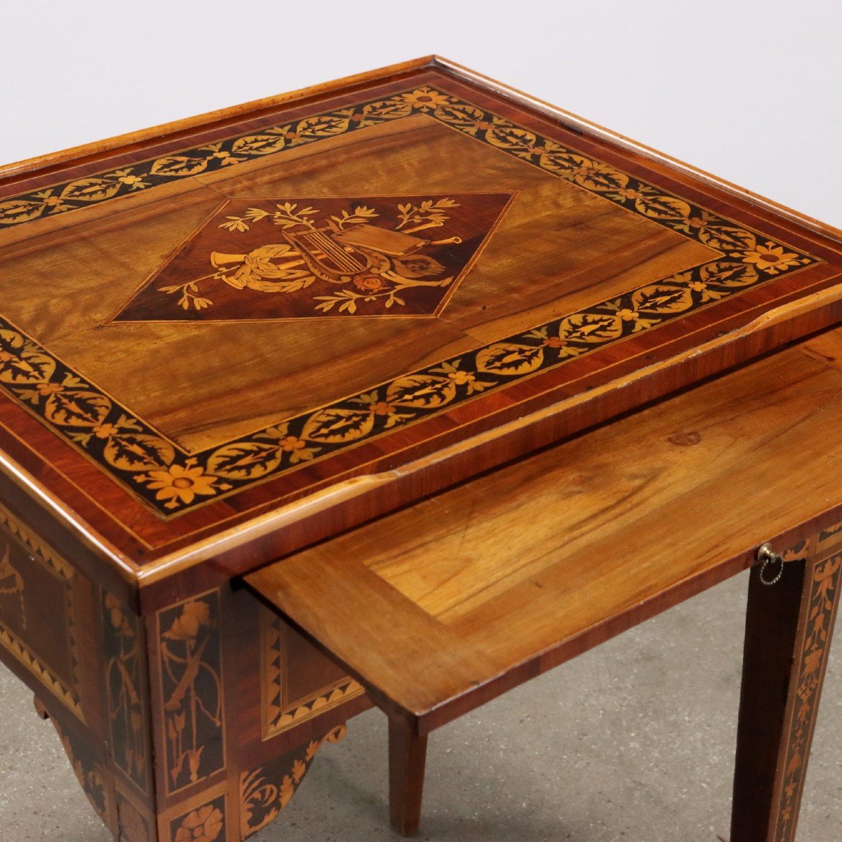 Neoclassical Coffee Table Lombardy Late 18th Century-photo-6