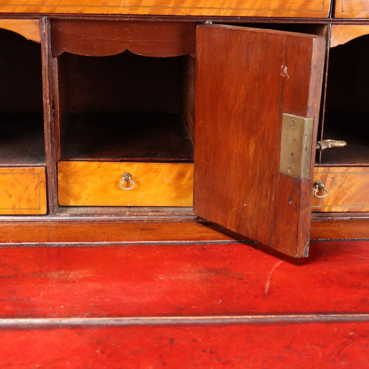Antique Bookcase Neo-gothic Style Mahogany XIX Century-photo-2