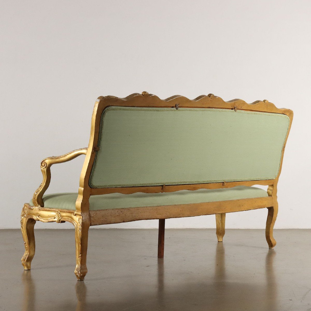 Antique Baroque Style Sofa Italy Late XIX Century-photo-6