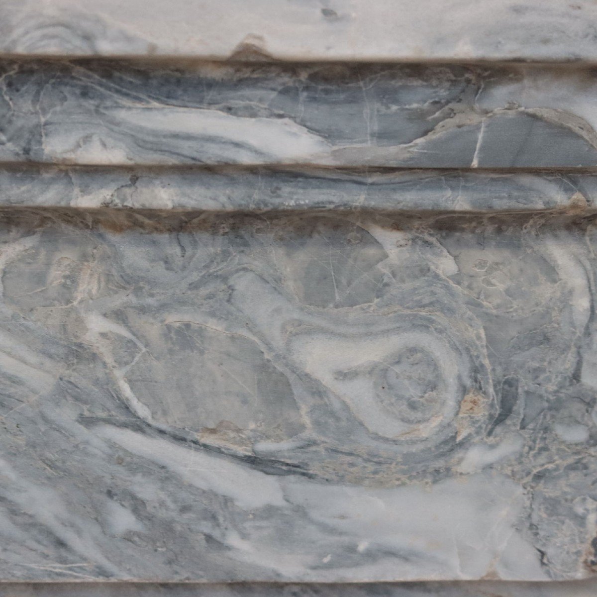 Antique Neo-classical Tuscan Fireplace Marble Italy 18th Century-photo-2