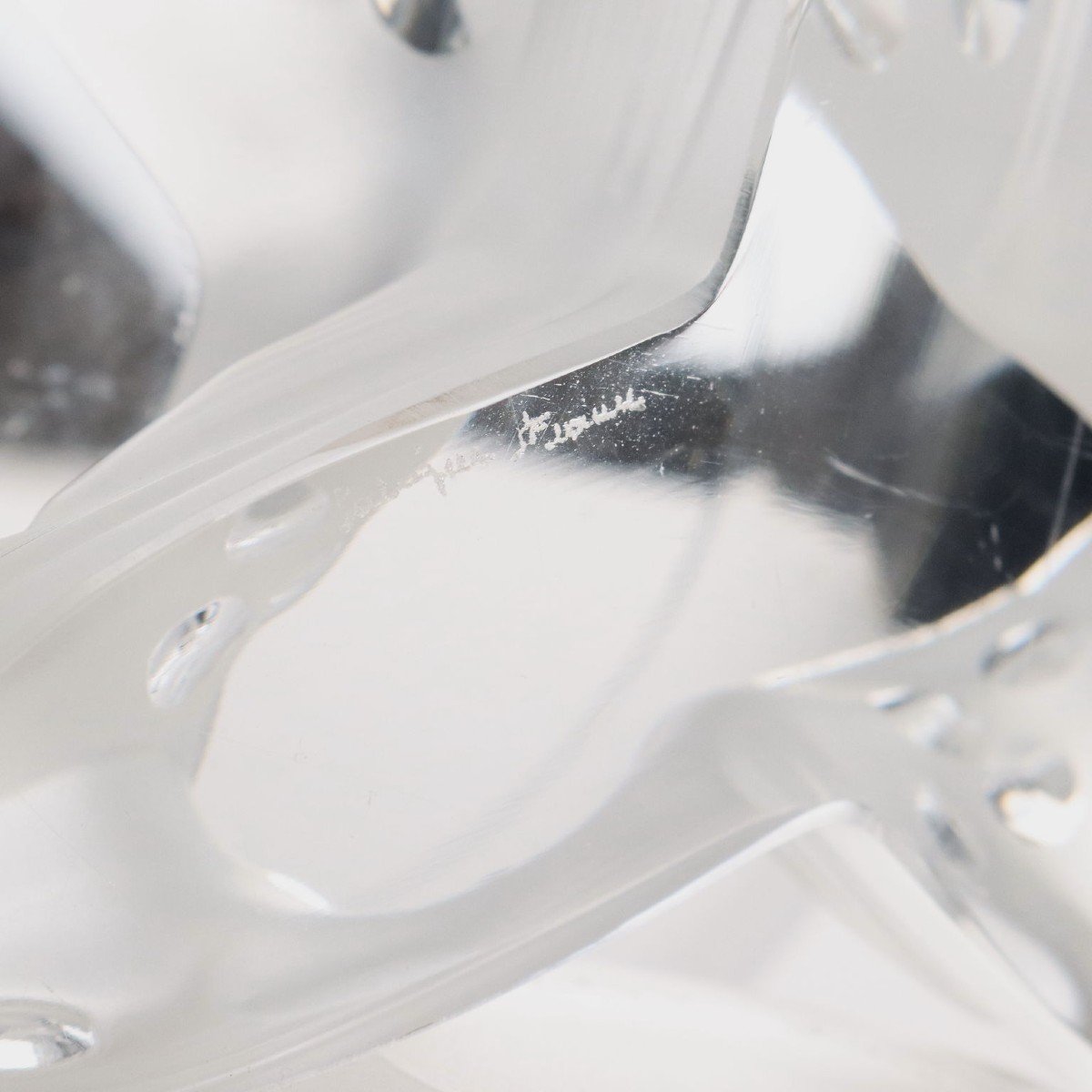 Vintage Lalique Caviar Cup Crystal France XX Century-photo-4