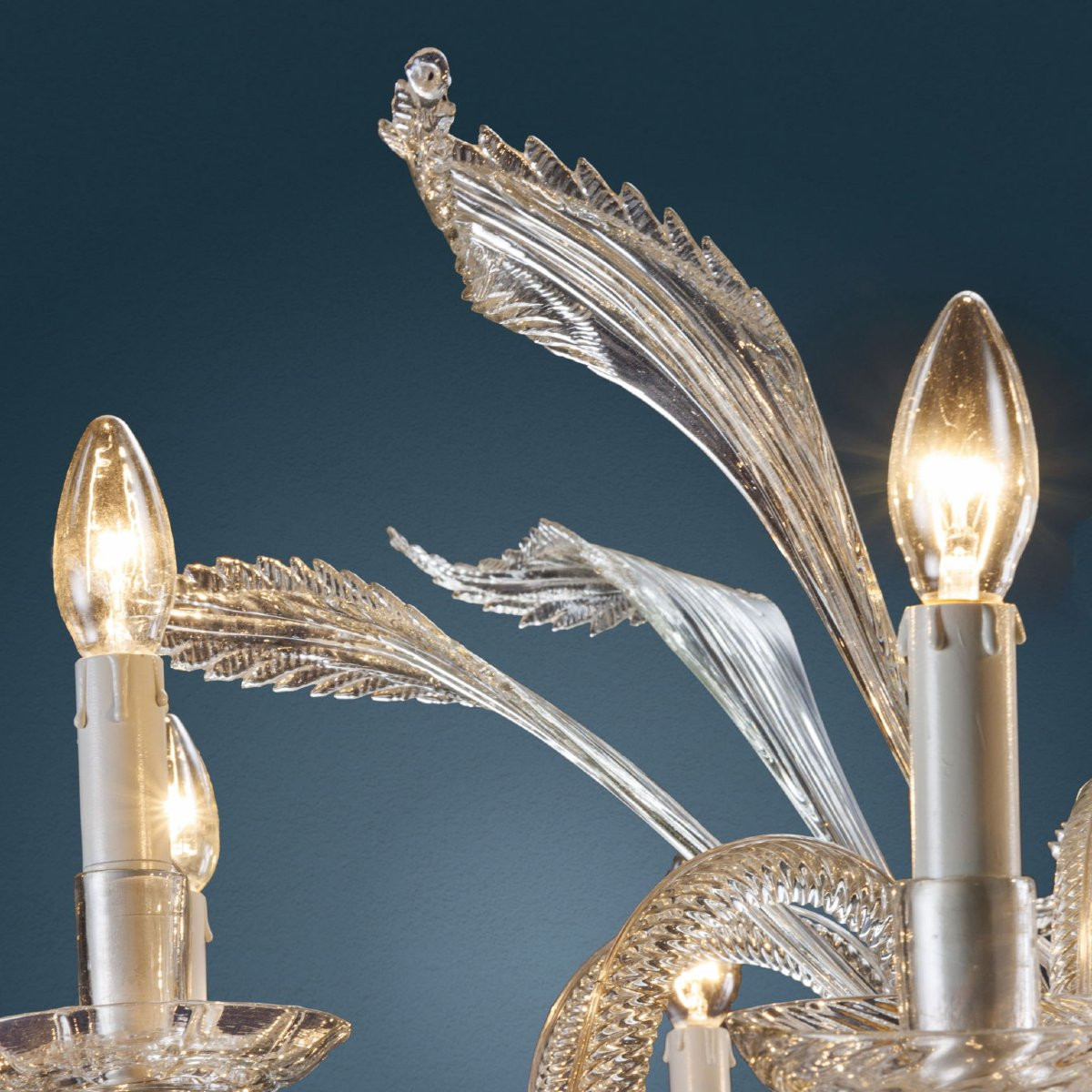 Lustre En Bois Doré Et Cristal Florence, Début Du XIXe Siècle-photo-3