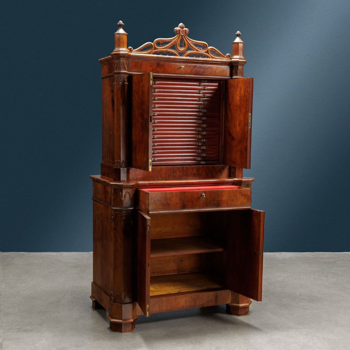 Coin Cabinet Piedmont, Second Quarter Of The 19th Century-photo-2