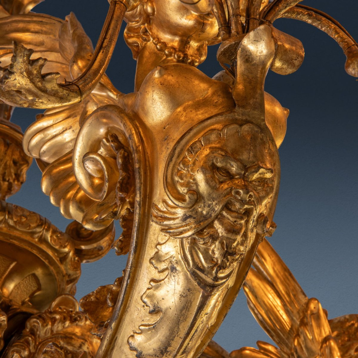 Lustre, Attribuable à l'Atelier De Francesco Morini (1822-1899)-photo-1