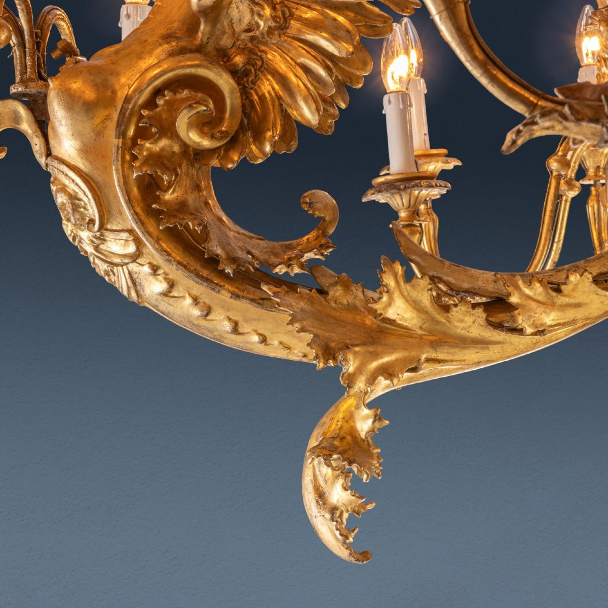 Lustre, Attribuable à l'Atelier De Francesco Morini (1822-1899)-photo-3