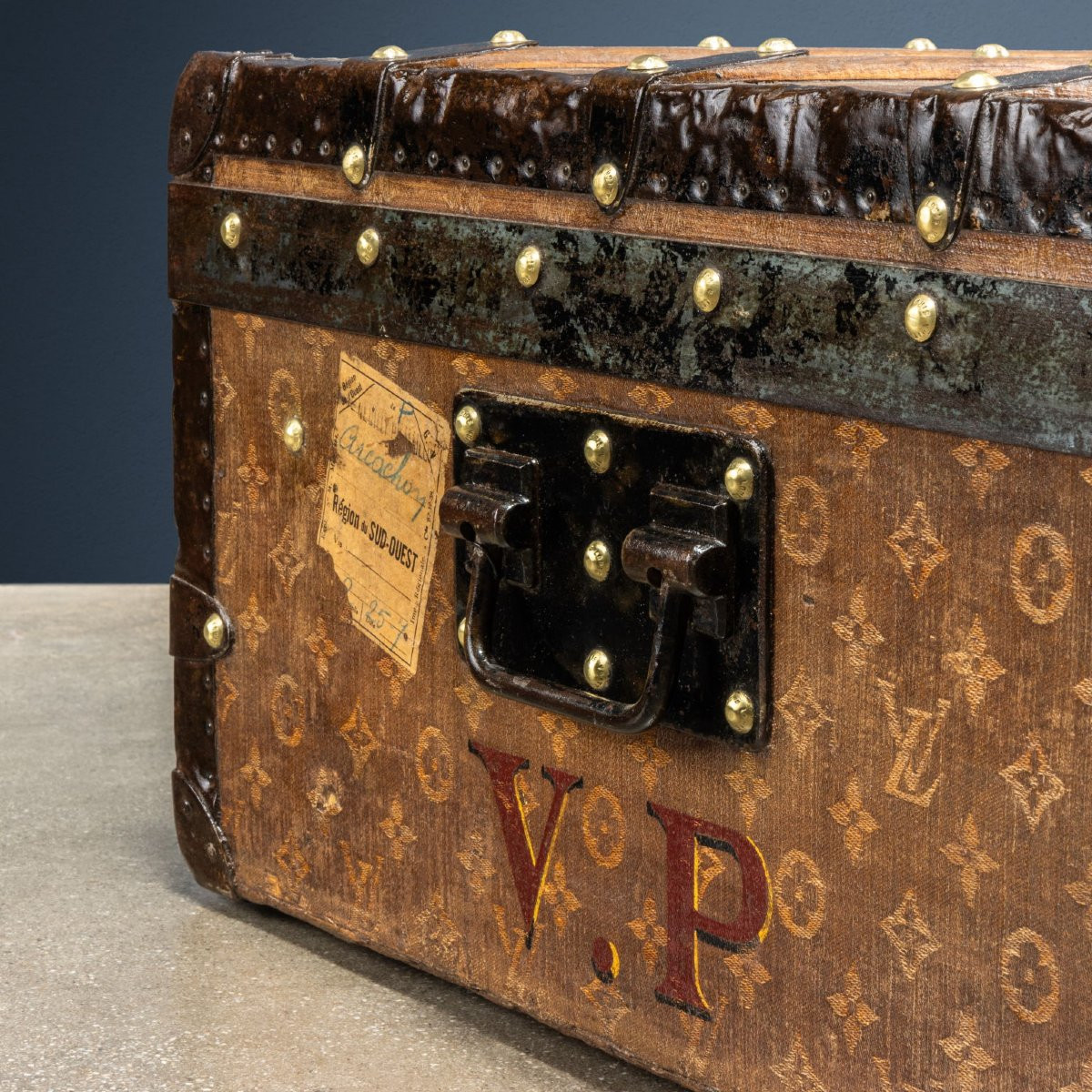 Louis Vuitton Malle Trunk. Paris, 1899-1904-photo-1