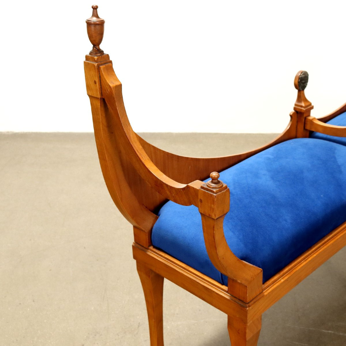 Pair Of Biedermeier Style Benches Austria First Half Of The 20th Century-photo-1
