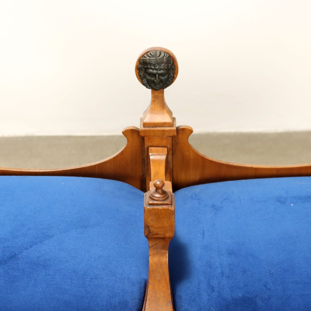Pair Of Biedermeier Style Benches Austria First Half Of The 20th Century-photo-3