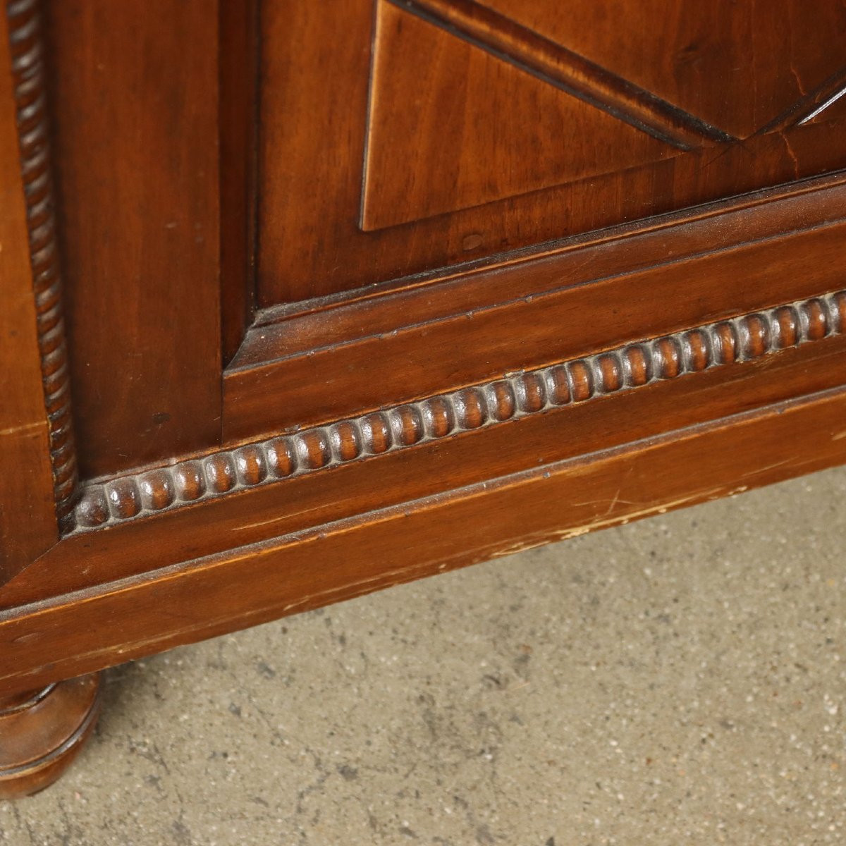 Walnut Library Italy 19th Century-photo-8