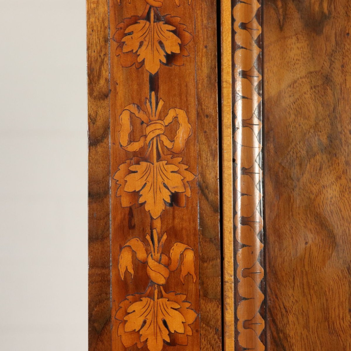 Antique Empire Secrétaire Bottega Maggiolini Walnut Italy XIX Century-photo-4