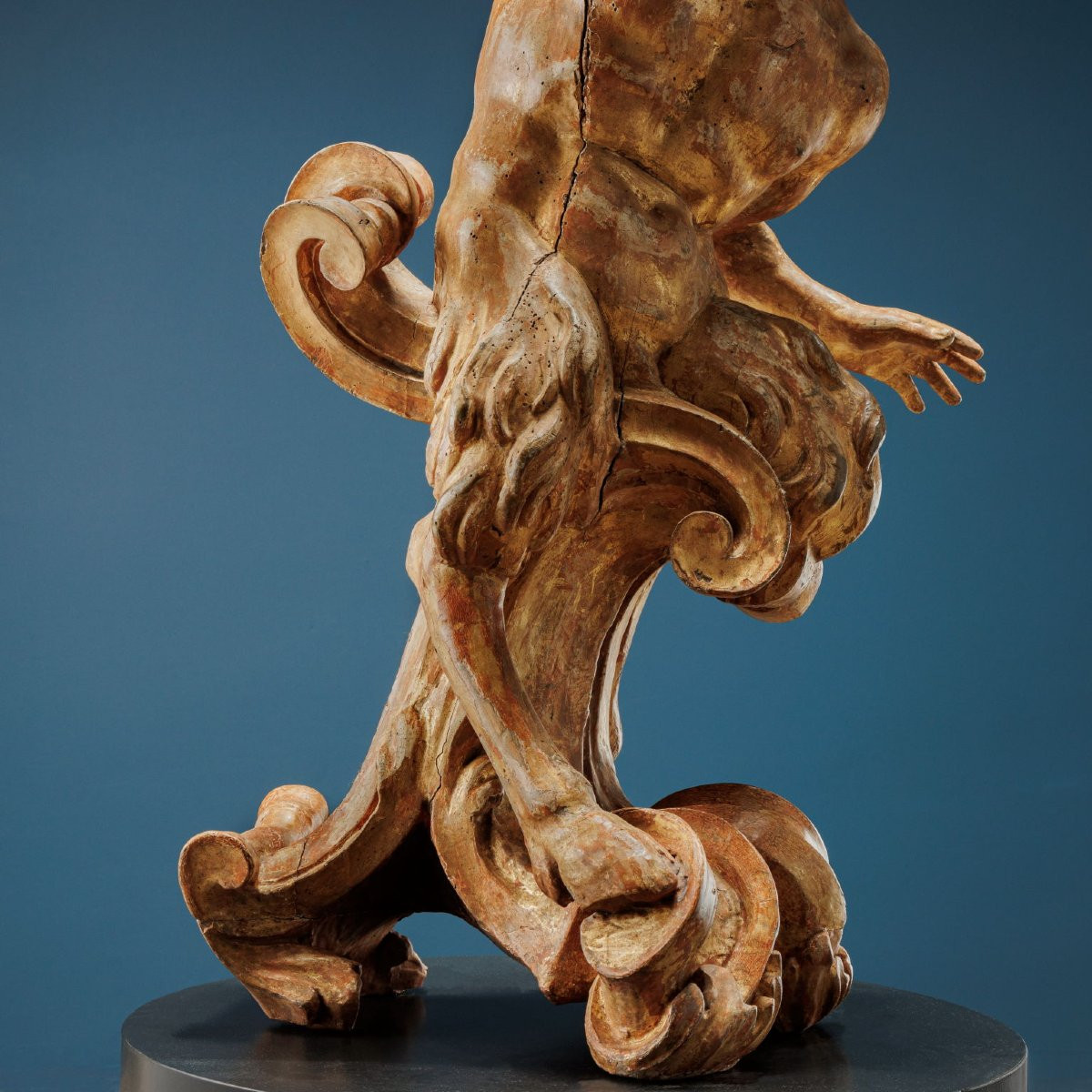 Pair Of Satyrs, Rome, Early 18th Century-photo-4