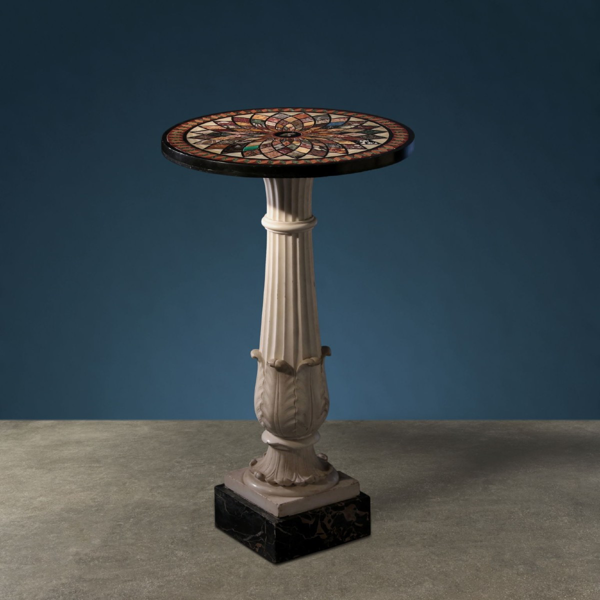 Stone Sample Table Marble Rome Italy XIX Cent.