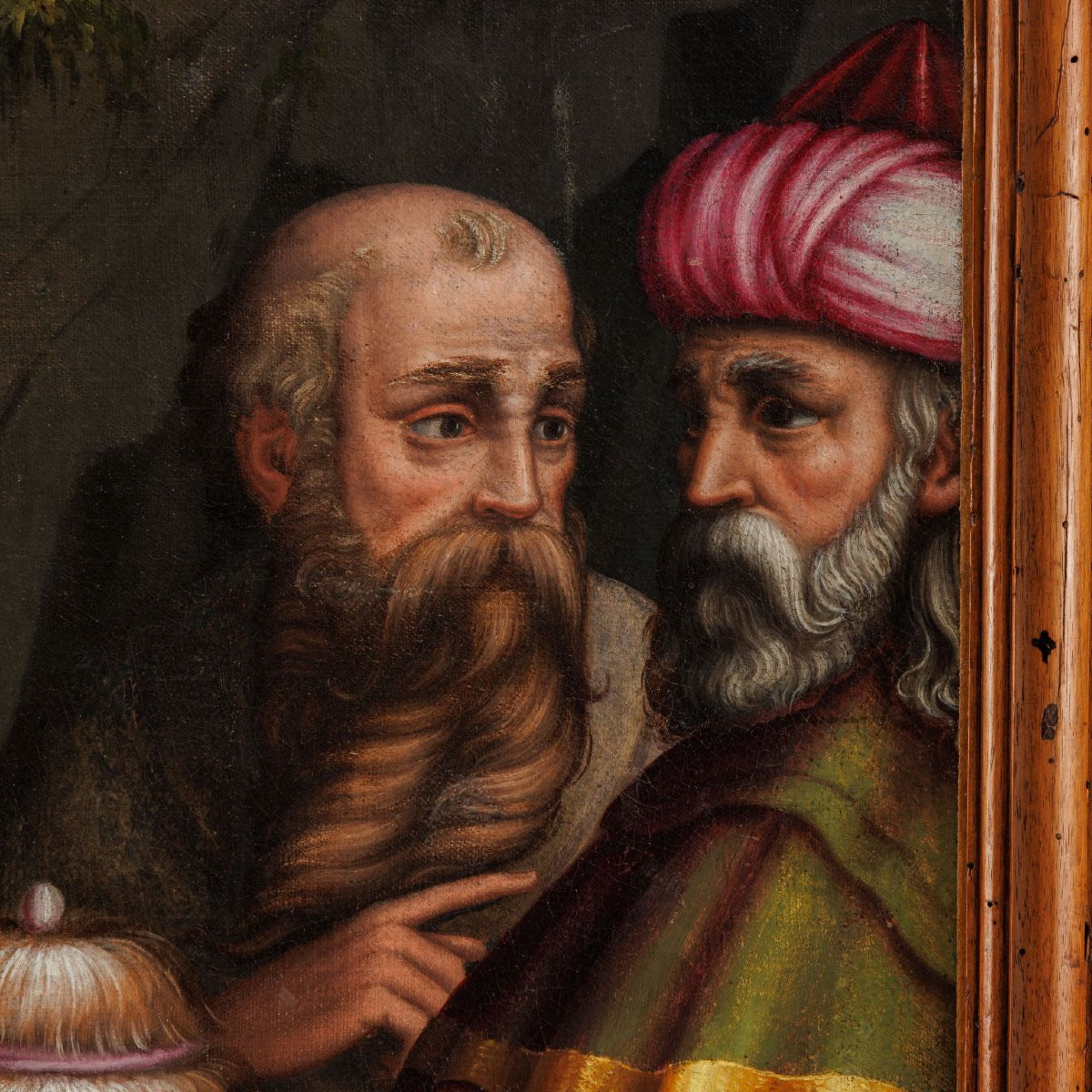 Déposition du Christ au tombeau Peintre lombard (Giuseppe Meda ?) vers 1560-1570-photo-4