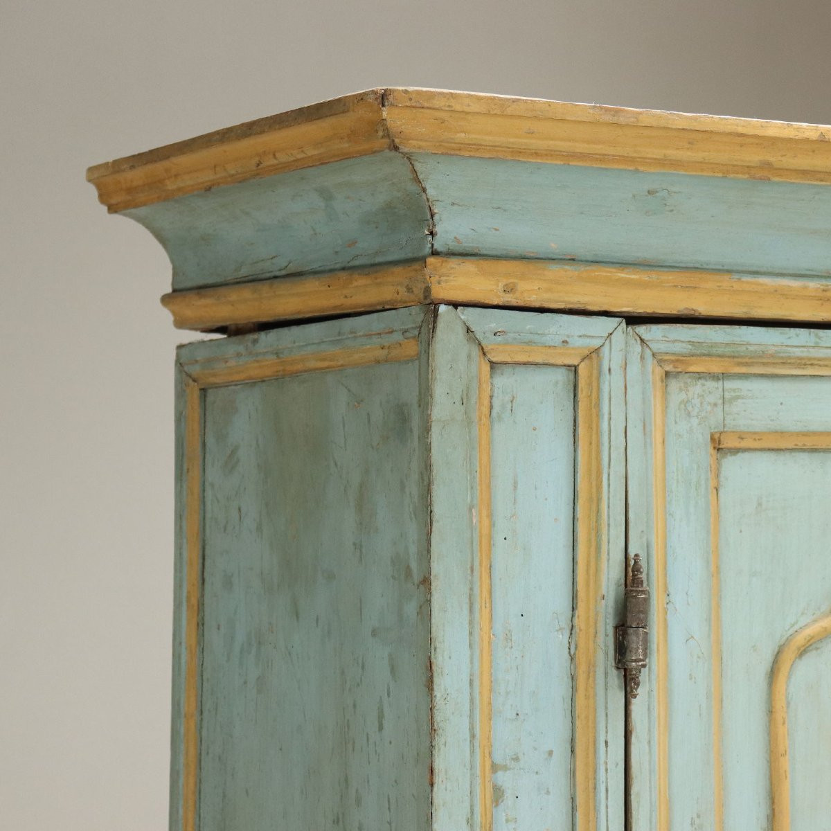 Buffet Double Ancien Baroque Moitié du '700 Bois Laqué-photo-4