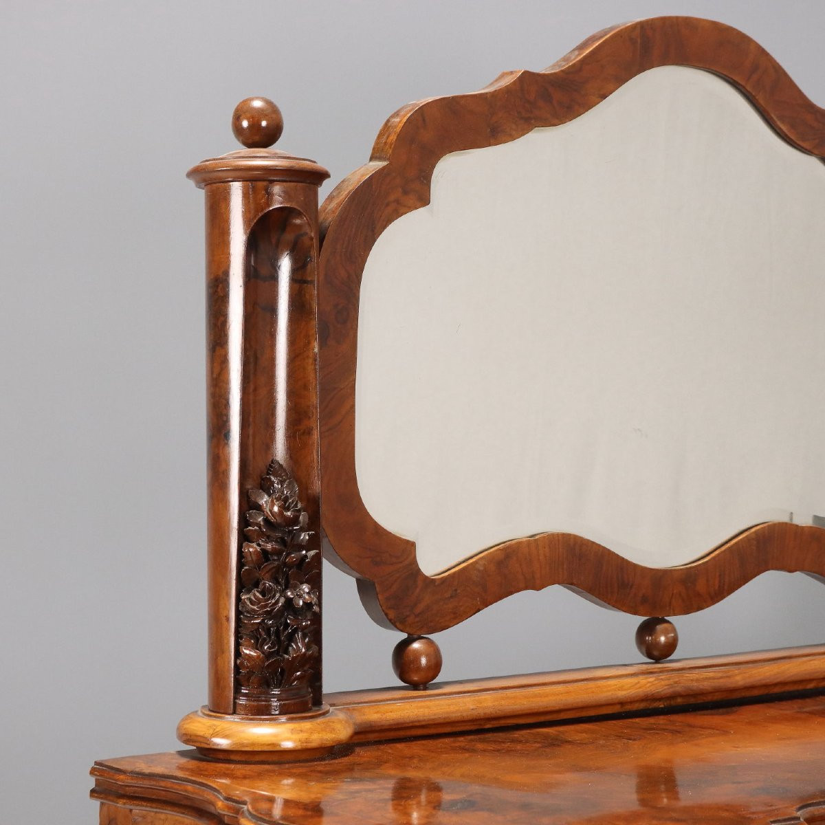 Commode avec miroir Italie, deuxième quart du XXe siècle-photo-4